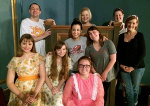 Back row Scott Persinger, Julie McGinnis, Heather Bryant, Kathy Hill Front row Hailie Crowder, Elissa Crowder, Mallory Gleespan, Maddi Gleespan, and Elyssa Sayre