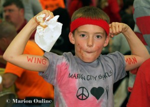 2012 United Way Wing Eating Contest