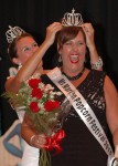 2013 Ms. Marion Popcorn Festival Kristin Reed being crowned by Ms. Marion Popcorn Festival 2012 Mandi Brumfield.