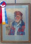 Best of Show winner by Virginia Duffey titled “Sea Captain”