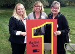 Michelle Sharp and Judy Falk from Marion General Hospital and Barbara Beebe from Marion Area Physicians at the 2013 United Way of Marion County campaign kick off.