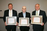 Accepting awards for their organizations were John Hohn, Hardin County Chamber and Business Alliance; Raymond Ball, National Lime & Stone; and Bill Richards, Anderson International Corporation.
