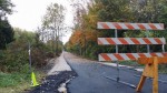 Work continues to extend the Tallgrass Trail by over three miles in October 2014.