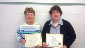 Pam Schweinfurth and Ronda Snyder