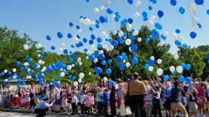 Missing Children balloon launch