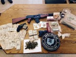 Items seized at 363 Executive Drive, Apt N