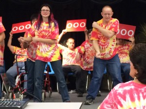 CopyCats perform at the annual meeting