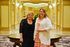 Pictured are, from left to right, Primrose Regional Operations Manager Jill Yetzer and Marion Primrose Executive Director Sandra Rowe.