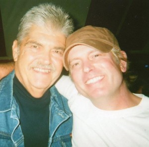 Mike Mitchell (left) with Brad Reed.