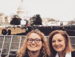 Morgan DeWitt and her mother recently visited Washington, D.C. during inauguration ceremonies for the 45th President of the United States.