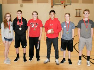 Pleasant Middle School was awarded second place at the Marion Middle School Mathematics Challenge.