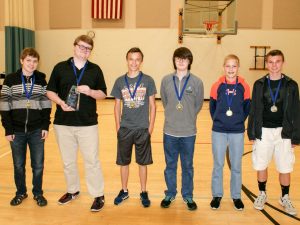 North Union Middle School was awarded first place at the Marion Middle School Mathematics Challenge.