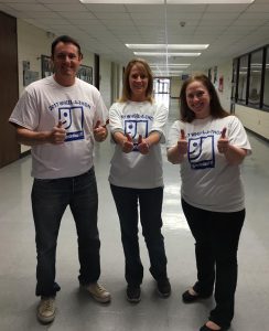 2017 Marion Goodwill Wheel-a-Thon 3rd place winners Verne Hart Rocks – Verne Hart Insurance – Steve, Sandy & Amy