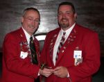 Brad Smith from Marion Elks Lodge 32 was appointed president/district activities chairman of the North Central District of the Ohio Elks Association. He was passed the gavel from outgoing president Tom Pavlik of Ashland Elks Lodge 1360.